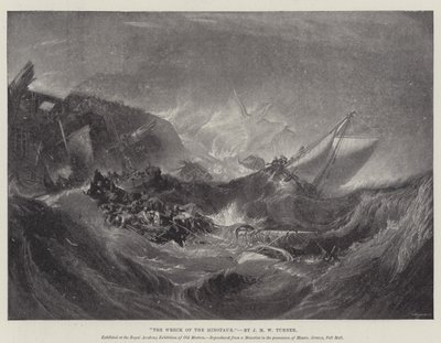 ミノタウロスの残骸 作： Joseph Mallord William Turner